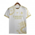 Günstige Fußballtrikots Real Madrid Special Dragon 2024-25 Weiße Kurzarm Günstige Fußballtrikots Real Madrid Special Dragon 2024-25 Weiße Kurzarm